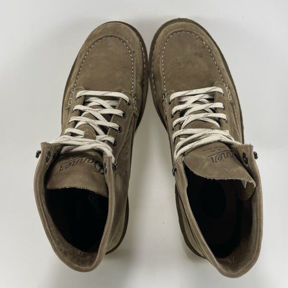 DANNER Bull Run Lux Moc Toe 6" Leather Boots Womens Size 9.5 M Brown Wedge Sole - Picture 6 of 11